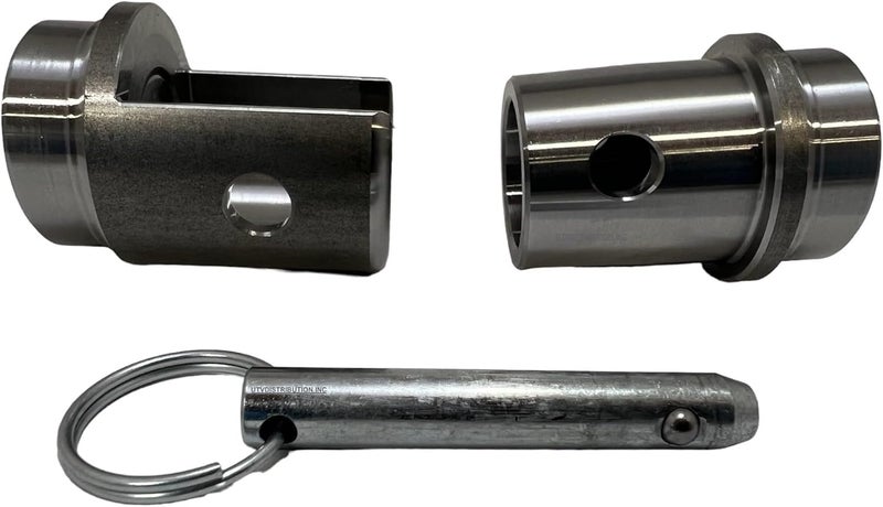 UTVDistribution Heavy Duty Steel Weld in Tube Latch Use with 1-1/2" x.095 &.120 Wall - Image 3